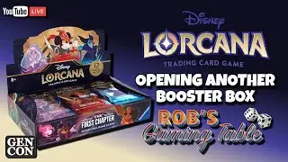 Disney Lorcana 2nd Booster Box Opening @ Gen Con 2023