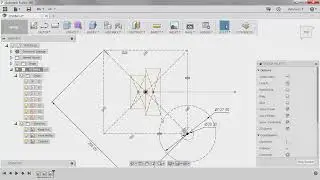 3D Model Creation with Autodesk Fusion 360 Video 1 13 Creating a top down view sketch