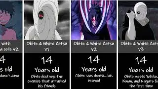 Obito evolution anime Naruto/Boruto