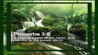 Part 3:  Healing to Thy Navel and Marrow to Thy Bones