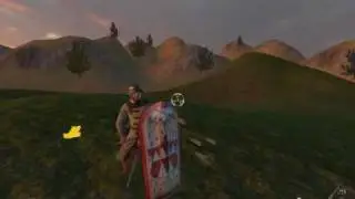 Mount & Blade Warband Deployable Pavise Shield Mod