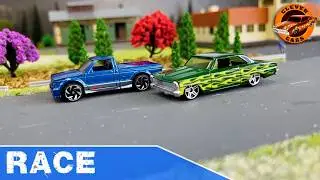 Ultimate Diecast Racing: 26 Miniature Cars Battle It Out in Thrilling 1/64 Scale Action