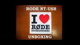 Rode NT USB Studio Mic - UNBOXING - EP08