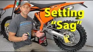 How to Set Your Sag on your Dirt Bike | Dirt Bike Set Up Tip
