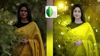 Snapseed Realistic Yellow Background Colour Change Tricks | Yellow Tone Photo Editing