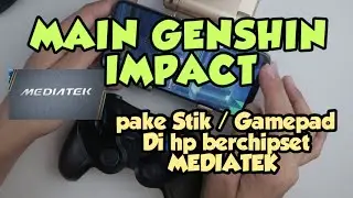 main genshin impact pake stik gamepad ipega 9157 di hp chipset mediatek