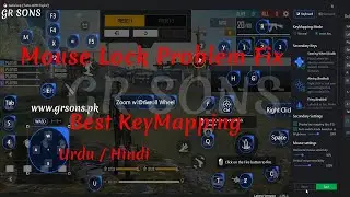 after ob35 mouse problem fix in gameloop | best key mapping ever | gameloop mn mouse lock nhi ho rha