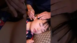 Ticklish, but gradually sleepy ear massage 