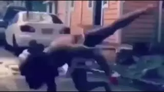 A guy find a cheer and doesn t know how to sit ...
