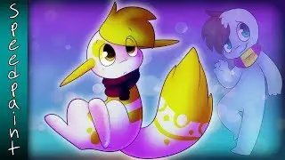 Green Circles Speedpaint