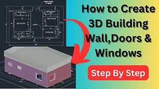 How to Create 3D Building Wall, Doors & Windows | Update Yourself 2.0