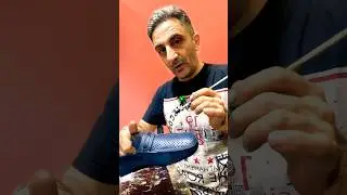 как покрасить обувь #какпокрасить #краситьобувь #докторобуви