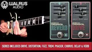 Walrus Audio Fundamental Series Drive and Reverb