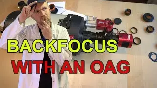 Backfocus on the EdgeHD 8 using an OAG