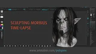 Morbius - Quick sculpt timelapse
