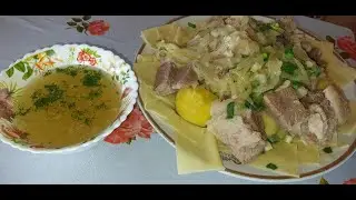 БЕШБАРМАК ПО - БАШКИРСКИ...ПРАЗДНИЧНОЕ БЛЮДО...