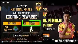 FFCO GRAND FINAL REDEEM CODE FREE FIRE || FFCO GRAND FINAL LIVE WATCHING REWARD || FFCO REDEEM CODE