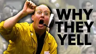 When Yelling at People Was Your Job: The Stock Exchange Pit