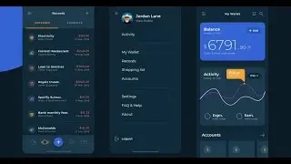 Wallet UI With Flutter
