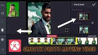 How to Create Smooth Photo Moving Video in Kinemaster  | Trending Moving Photo Editing |