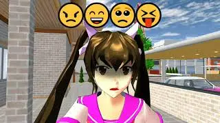 EMOJI CHALLENGE 😠😄🥺😝 SAKURA SCHOOL SIMULATOR