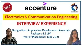 Accenture Interview Experience - 2021 | ECE Student