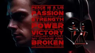 Lord Vader reads the Sith Code