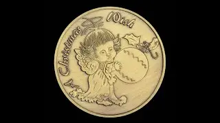 💎 Festive Cheer: Merry Christmas Gold Coin Santa Claus! #Coinusmint #Merry #Christmas #Santa #Gold