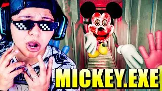 WE UNLOCKED MICKEY.EXE IN POPPY PLAYTIME 😱🐭🔪 | Mickey Mouse.exe IS CHASING US | Pathofail