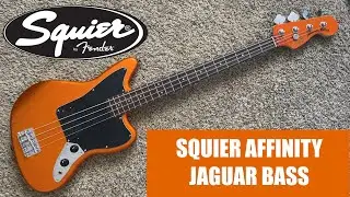 Squier Affinity Jaguar Bass H Demo