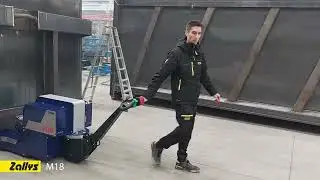 Zallys M18 – новый эл.тягач с подъемной системой