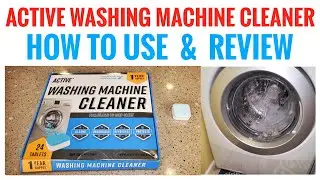 Review Active Washing Machine Cleaner Tablets -  How To Clean Washing Machine