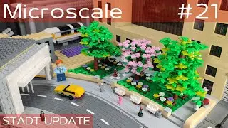 The first trees | Construction madness at the tunnel | LEGO® CITY UPDATE (21) | Microscale City