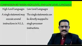 high level and low level programming language