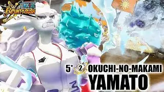 New 5⭐️ EX Hybrid Yamato(Strong EX!) SS League Gameplay | One Piece Bounty Rush