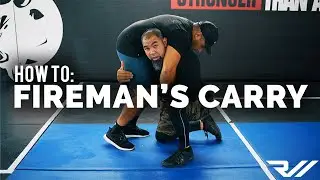 How to: Fireman’s Carry FROM THE FLOOR (Ranger Roll and Bone Pick Up) // RealWorld Tactical