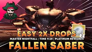 Destiny 2 | EASY NIGHTFALL FARM! Fallen SABER Master in Less Than 10 Minutes!