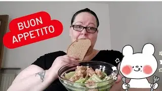 MUKBANG : INSALATONA CON TONNO ..(SCUSATE X COME È FINITO 🙏)