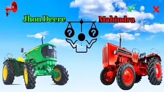 MAHINDRA 585 DI XP PLUS vs JHON DEERE 5050 D | Tractor comparison | कौन है कितना पावरफुल ? 🤙