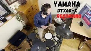 Yamaha DTX6K-X Rock Recording