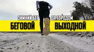 Беговой выходной #4: Бегаю за городом среди лесов и болот. Встречаем зиму!
