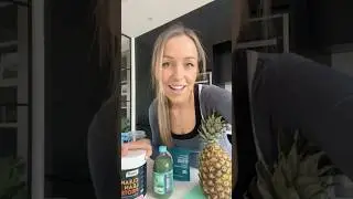PROTEIN VEGAN SMOOTHIE 🥑🍍🌱