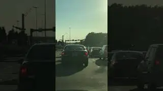 Dallas Traffic: Taking the ramp onto 121 #dallas #peaceful #traffic #asmr