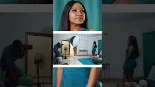 Simple Studio Photography Setup With 2 Lights | Behind The Scenes #Shorts