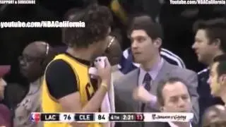 Blake Griffin   A Varejao ''EXTREME FIGHT''   Clippers vs Cavaliers   December 7  2013   NBA 2013 14