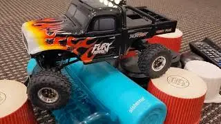 Furitek FX118 with new super grippy tyres and weighted aluminium wheels