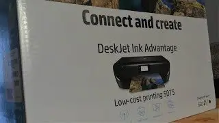 HP Deskjet Ink Advantage 5075 All-in-One | UNBOXING cz