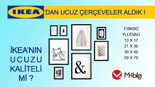 ikea'dan ucuz çerçeveleri inceledik yllevad fiskbo resim fotoğraf