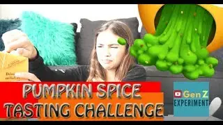 Halloween Pumpkin Spice Tasting Challenge | Gen Z Experiment