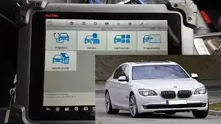 MaxiSys MS908P on a 2010 BMW 730Ld F02